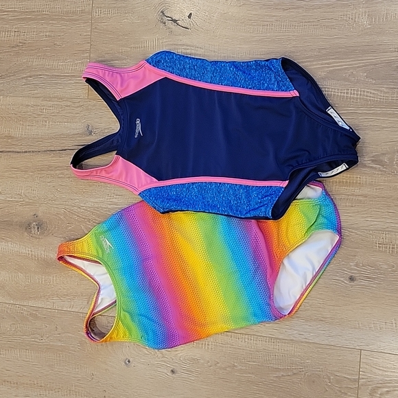 Speedo Other - EUC Speedo Swimsuits set of 2 age 8